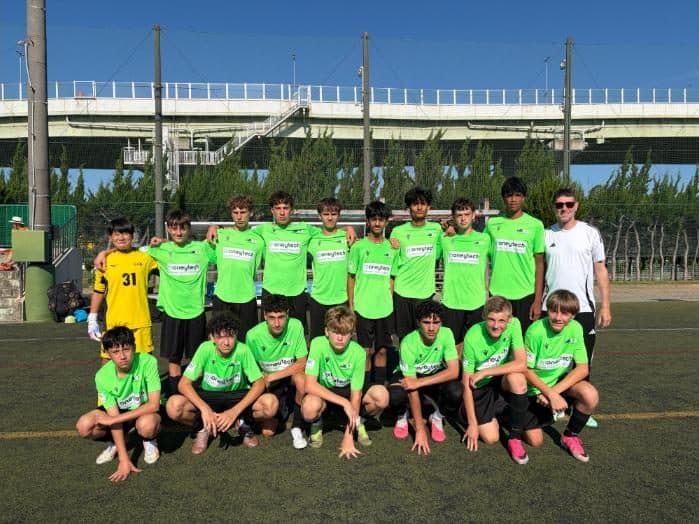 Squad before a training match